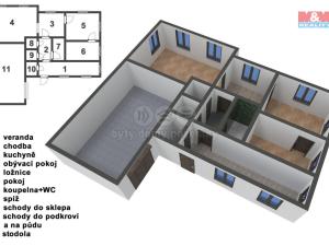 Prodej chalupy, Důl - Nová Ves, 123 m2