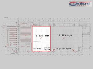 Pronájem výrobních prostor, Plzeň - Skvrňany, U Nové Hospody, 3820 m2