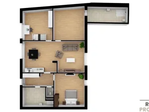 Prodej bytu 4+1, Třebíč - Vnitřní Město, Karlovo nám., 136 m2