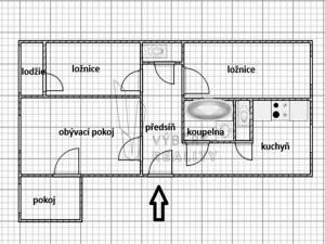 Prodej bytu 4+1, Praha - Hloubětín, Rochovská, 88 m2