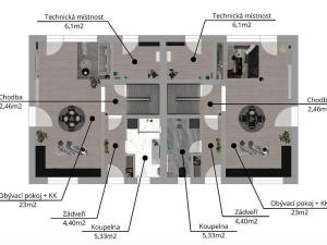 Prodej bytu 4+kk, Plzeň - Dolní Vlkýš, Na Lučním vrchu, 110 m2