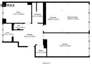 Prodej bytu 3+kk, Tábor, Dukelských bojovníků, 87 m2