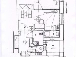 Pronájem bytu 2+1, Praha - Holešovice, Dělnická, 52 m2