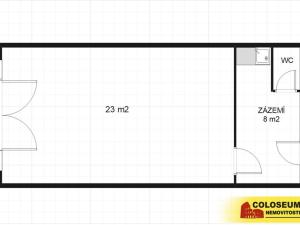 Prodej obchodního prostoru, Moravská Třebová - Město, 31 m2