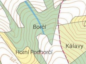 Prodej lesa, Otrokovice, 4476 m2