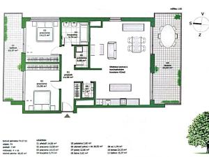 Prodej bytu 3+kk, Praha - Malešice, Počernická, 135 m2