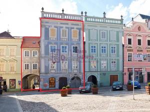 Pronájem bytu 2+kk, Jindřichův Hradec, nám. Míru