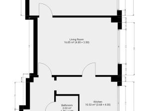 Pronájem bytu 2+1, Praha - Vinohrady, Perunova, 55 m2