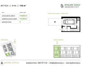 Prodej bytu 4+kk, Úvaly, Škvorecká, 117 m2