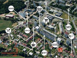 Pronájem bytu 3+1, Pardubice - Cihelna, Kunětická, 75 m2