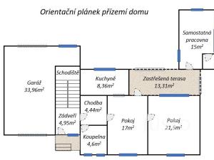 Prodej rodinného domu, Praha - Čakovice, Třtinová, 230 m2