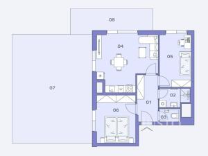 Prodej bytu 3+kk, Praha - Modřany, Československého exilu, 131 m2