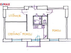 Prodej bytu 2+kk, Mokrá-Horákov - Mokrá, 50 m2