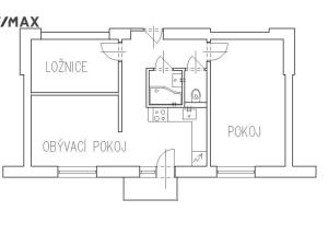 Prodej bytu 2+kk, Mokrá-Horákov - Mokrá, 50 m2