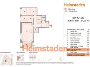 Pronájem bytu 3+kk, Praha - Holešovice, U Pergamenky, 85 m2