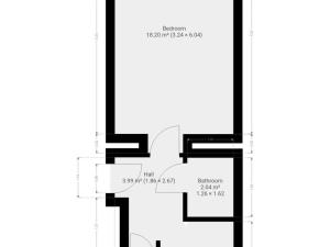 Pronájem bytu 1+1, Praha - Žižkov, Hájkova, 29 m2