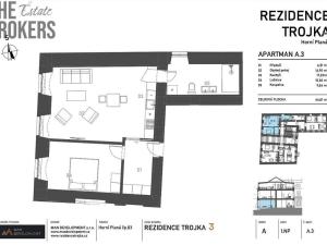 Prodej bytu 2+kk, Horní Planá, Náměstí, 64 m2