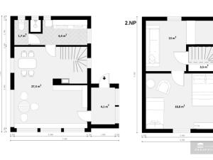 Prodej chalupy, Ondřejov - Třemblat, 84 m2