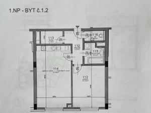 Pronájem bytu 2+kk, Karlovy Vary - Drahovice, Mattoniho nábřeží, 54 m2