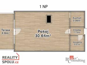 Prodej chaty, Babylon, 66 m2