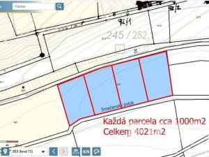 Prodej pozemku pro bydlení, Jemníky, 1000 m2