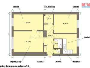 Prodej bytu 3+1, Mariánské Lázně, Libušina, 63 m2