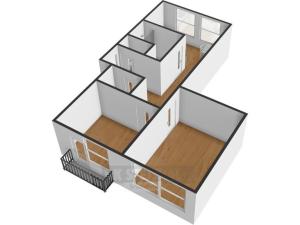 Pronájem bytu 2+1, Milevsko, B. Němcové, 58 m2