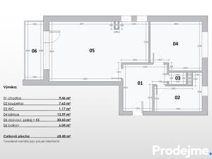 Prodej bytu 2+kk, Velké Meziříčí, Školní, 73 m2