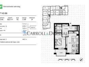 Prodej bytu 2+kk, Povel, Loudova, 57 m2