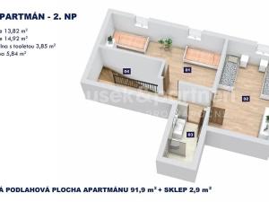 Prodej bytu 4+kk, Vrchlabí, Horská, 91 m2