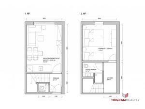 Prodej bytu 2+kk, Černý Důl, 42 m2