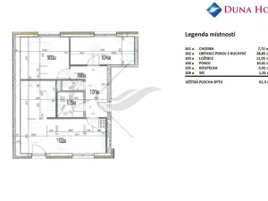 Prodej bytu 3+kk, Praha - Zličín, Lačnovská, 69 m2