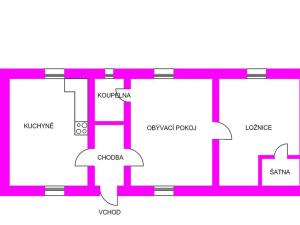 Prodej rodinného domu, Praha - Lysolaje, Starodvorská, 62 m2