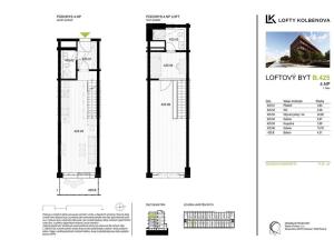 Prodej bytu 2+1, Praha - Vysočany, Kolbenova, 66 m2