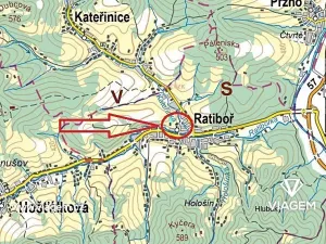 Prodej podílu zahrady, Ratiboř, 1772 m2