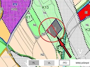 Prodej podílu pole, Lázně Bohdaneč, 325 m2