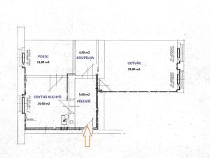 Prodej bytu 2+1, Karlovy Vary, Moskevská, 72 m2