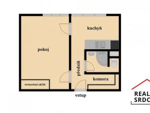 Pronájem bytu 1+1, Frýdek-Místek, Jeronýmova, 39 m2