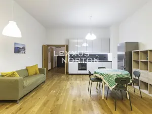 Pronájem bytu 1+kk, Praha - Bubeneč, Mlýnská, 53 m2