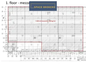 Pronájem skladu, Dobrovíz, 7500 m2