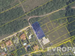 Prodej pozemku pro bydlení, Praha - Lipence, Na Kyjově, 1010 m2
