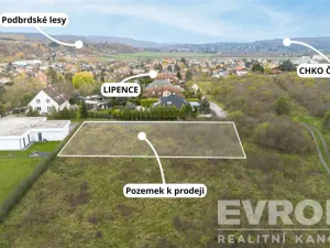 Prodej pozemku pro bydlení, Praha - Lipence, Na Kyjově, 1010 m2