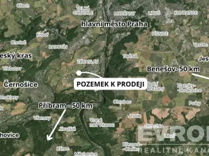 Prodej pozemku pro bydlení, Praha - Lipence, Na Kyjově, 1010 m2