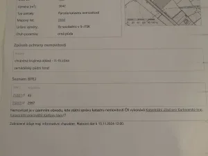 Prodej podílu 1/2 louky, Stanovice, 15437 m2