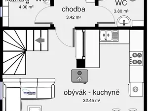 Prodej chaty, Hroznětín, 82 m2