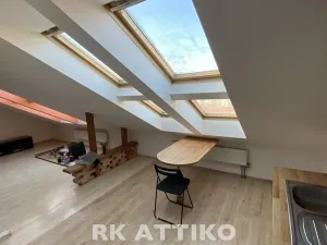 Pronájem atypického bytu, Brno, Hybešova, 52 m2