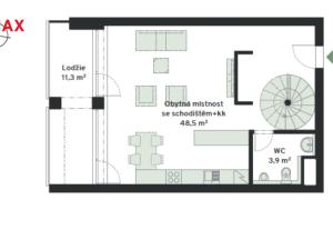 Prodej bytu 4+kk, České Budějovice - České Budějovice 6, Chelčického, 140 m2