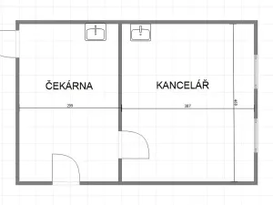 Pronájem obchodního prostoru, Uherský Brod, Moravská, 51 m2