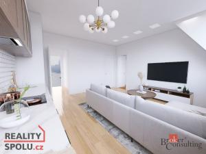 Prodej bytu 2+kk, Praha - Libeň, Heydukova, 51 m2