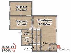 Prodej obchodního prostoru, Plzeň - Východní Předměstí, Koterovská, 92 m2